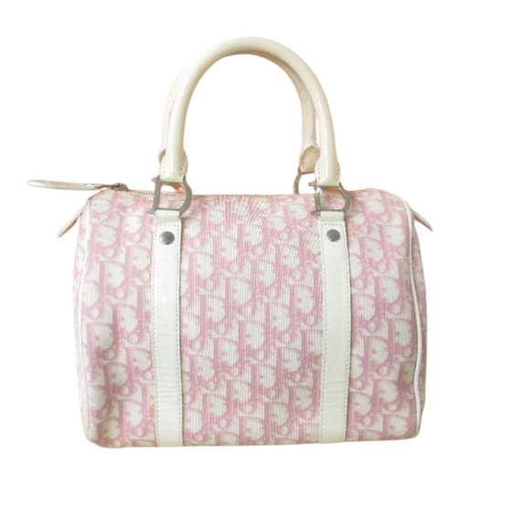 DIOR pink Boston bag - Picture 3 of 8